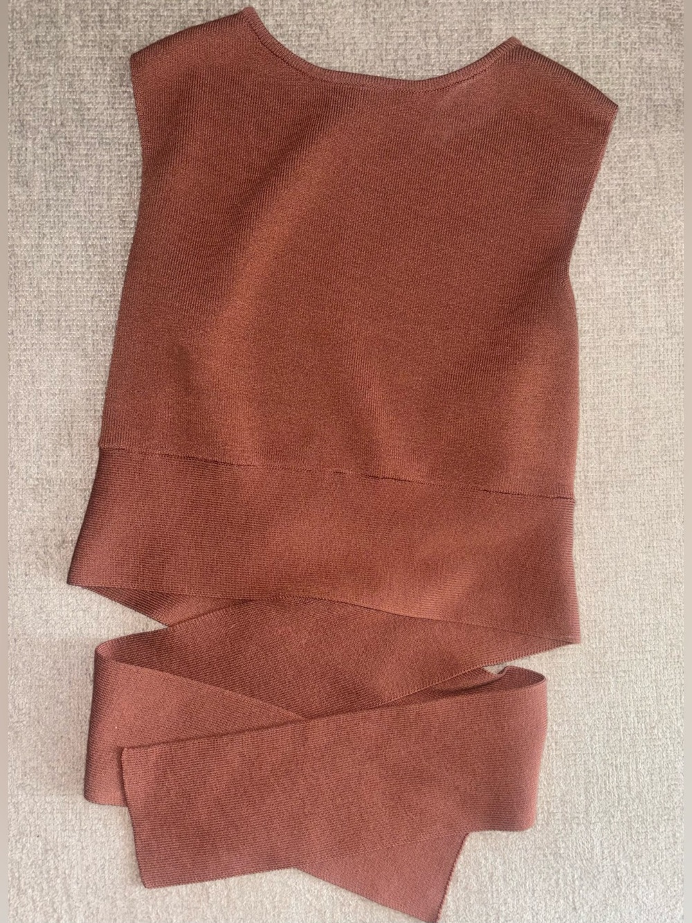 Wild Fable Wrap Top XS | Soft Stretchy Tie Waist Crop | Balletcore Casual Basic